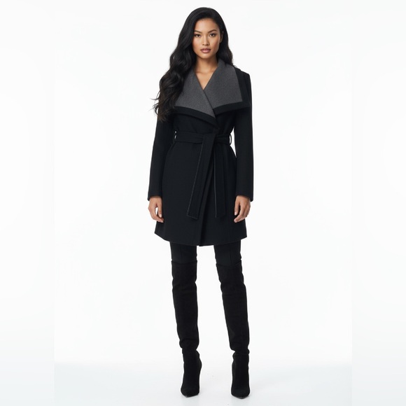 BCBGeneration Wool Blend Trench Coat - Picture 1 of 5
